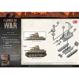 M3 Lee Tank Company (Plastic)