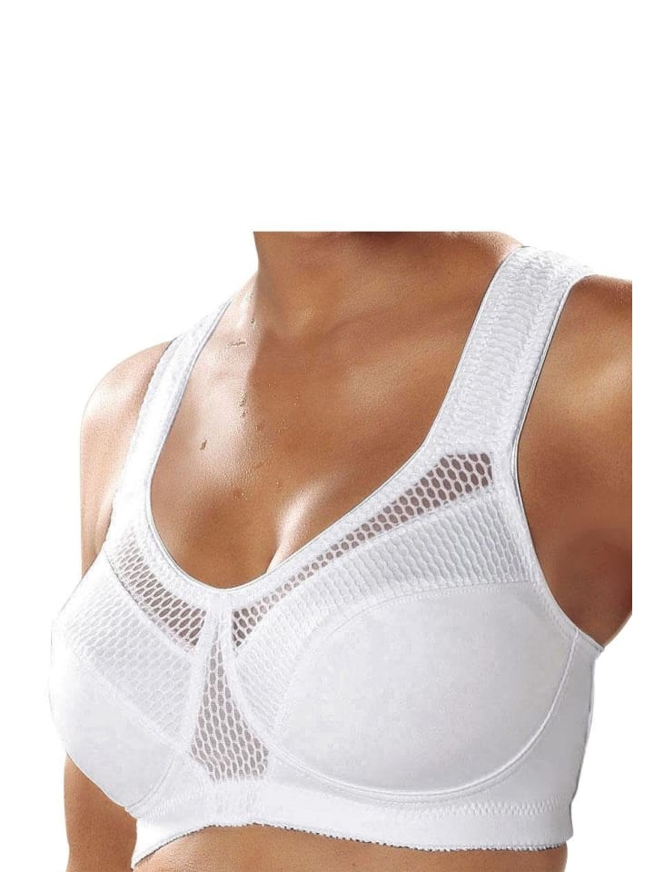 H.I.S Sport-BH in weiß günstig kaufen