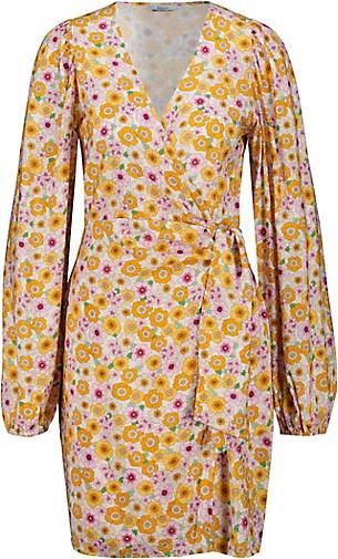 Envii Damen Wickelkleid ENROBYN LS V-N DRESS AOP