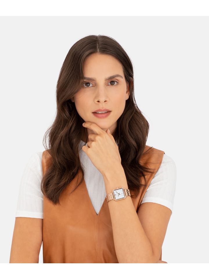 LIEBESKIND BERLIN Armbanduhr in Rosé-weiß günstig kaufen onesize