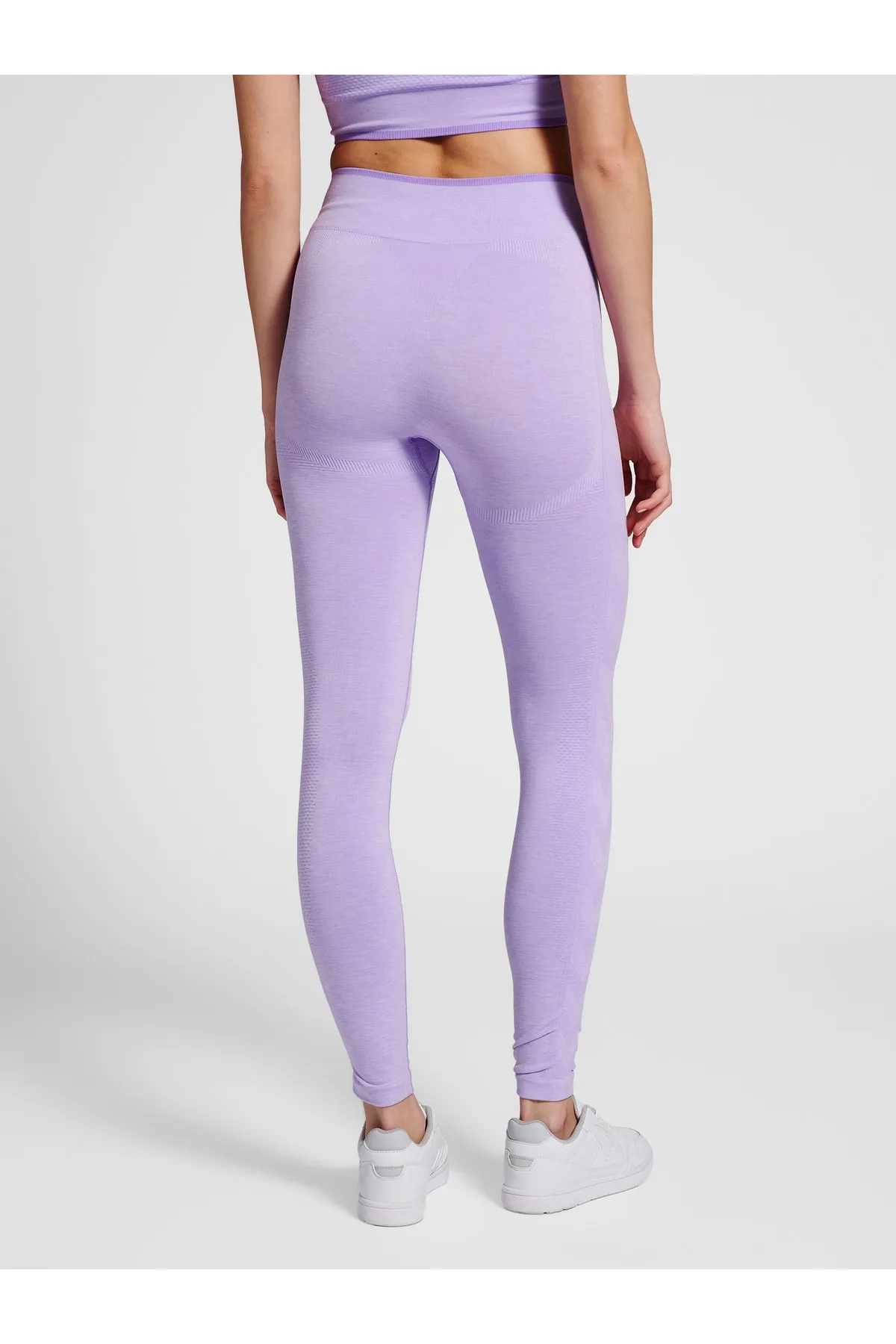 hummel  Sport-Leggings - Lila - Mittlerer Bund