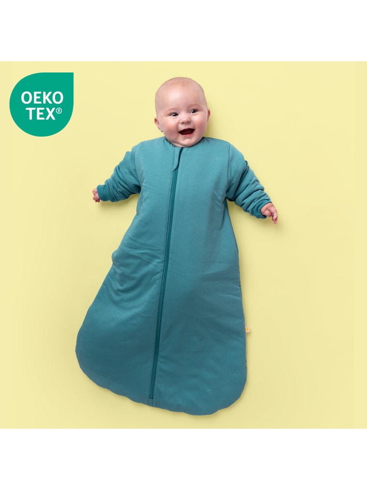 Schlummersack Babyschlafsack, 3.5 TOG in Petrol günstig kaufen 70 cm