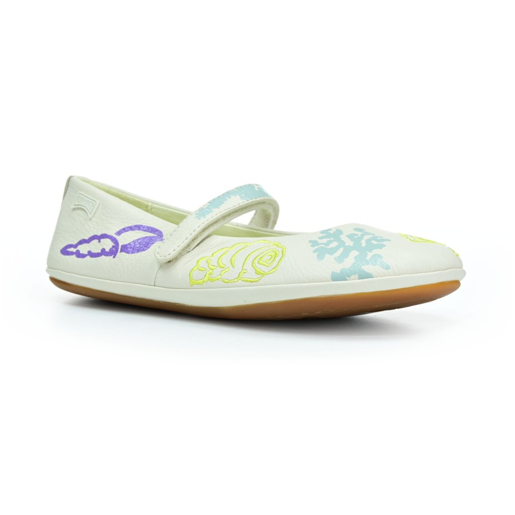 Camper Sella Houston Sea White (K800486-005) Barfußballerinas