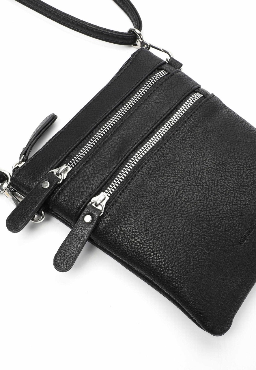 EMILY & NOAH Handtaschen schwarz Handtasche Emma