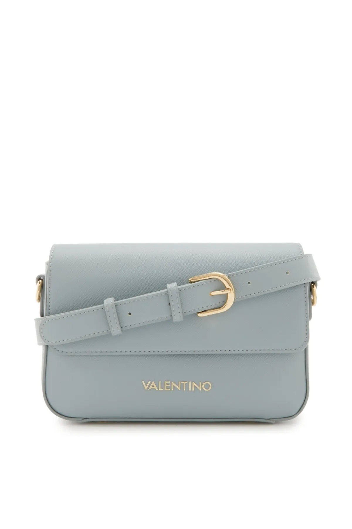 1'ASLAN  Valentino Bags Zero Damen Umhängetasche Blau Vbs7b303polvere