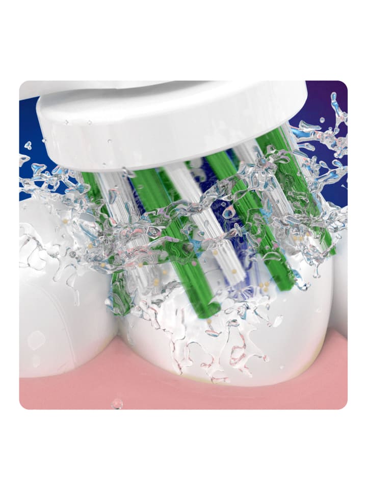 Oral-B CrossAction  Aufsteckbürsten in Weiß günstig kaufen onesize