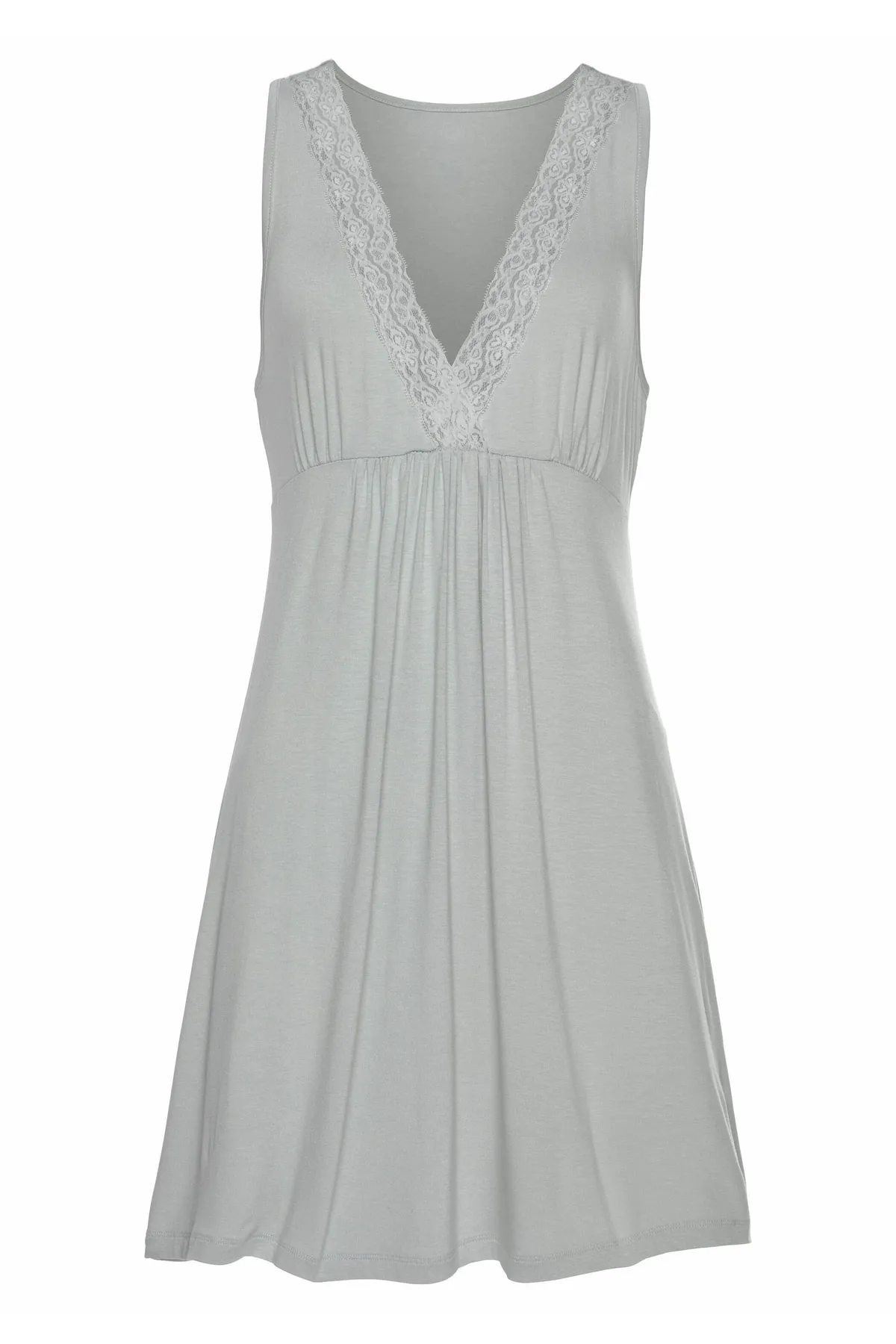 LASCANA  Nachthemd - Grau - Basic