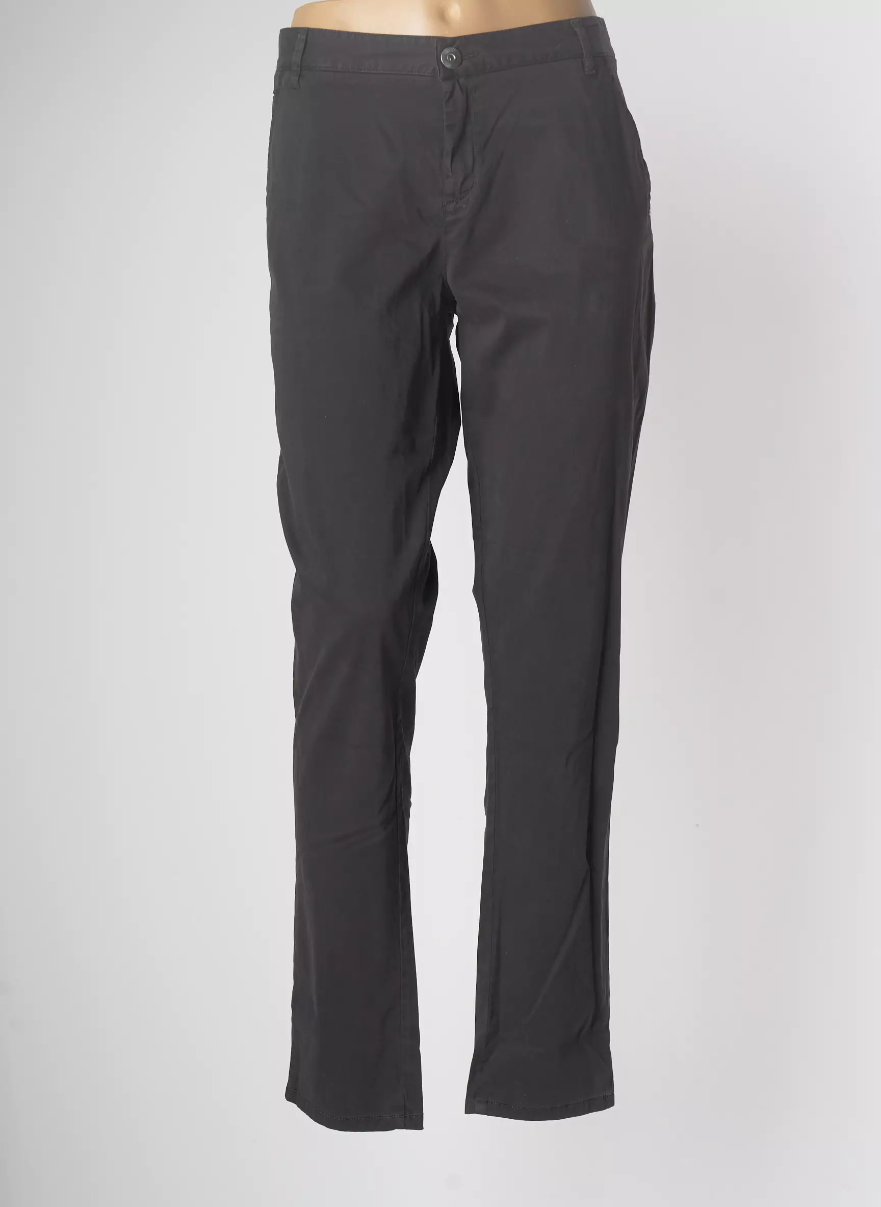 Ddp Pantalons Chino Femme couleur gris