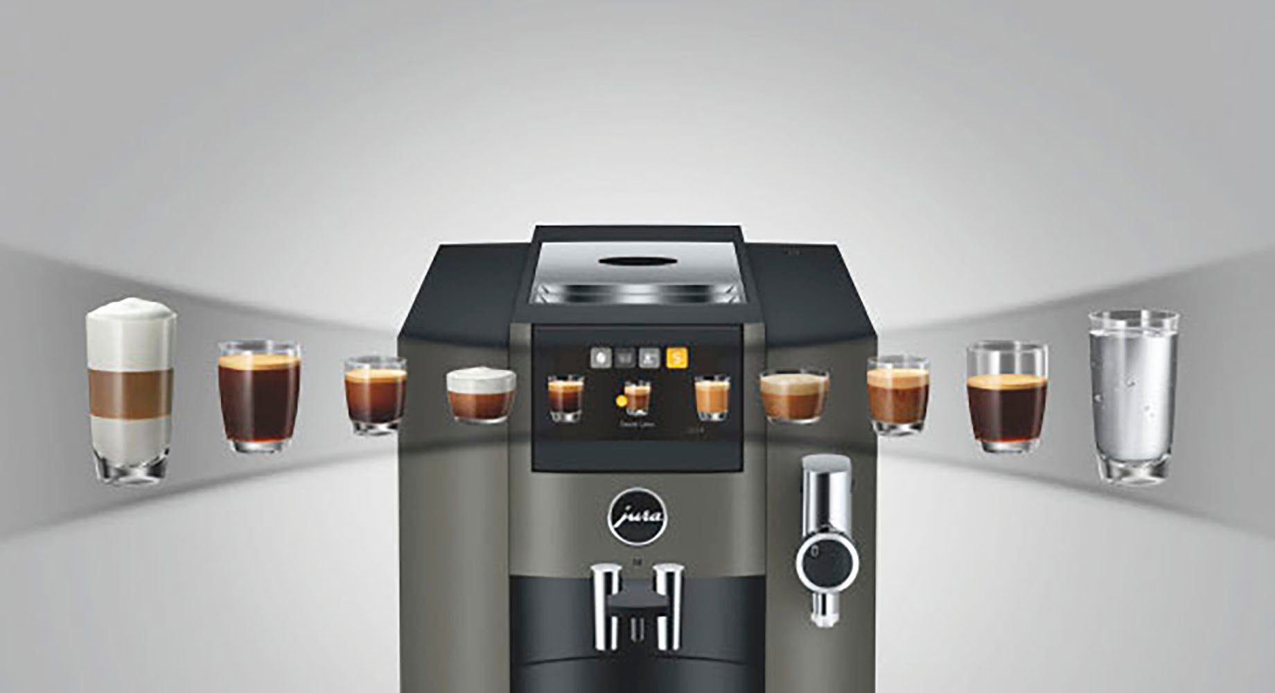 JURA Kaffeevollautomat 15480 S8 Dark Inox (EB)