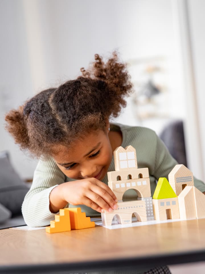 Haba Spielbausteine Kreativbausteine Logikbaumeister in mehrfarbig günstig kaufen onesize