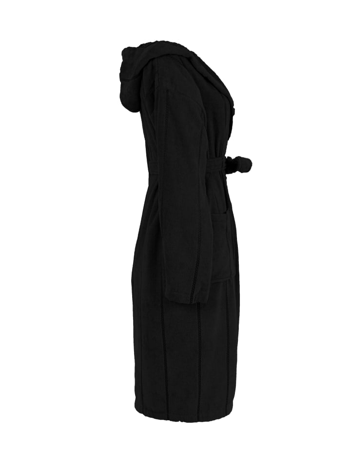 just2little Bademantel Elegant in Schwarz günstig kaufen