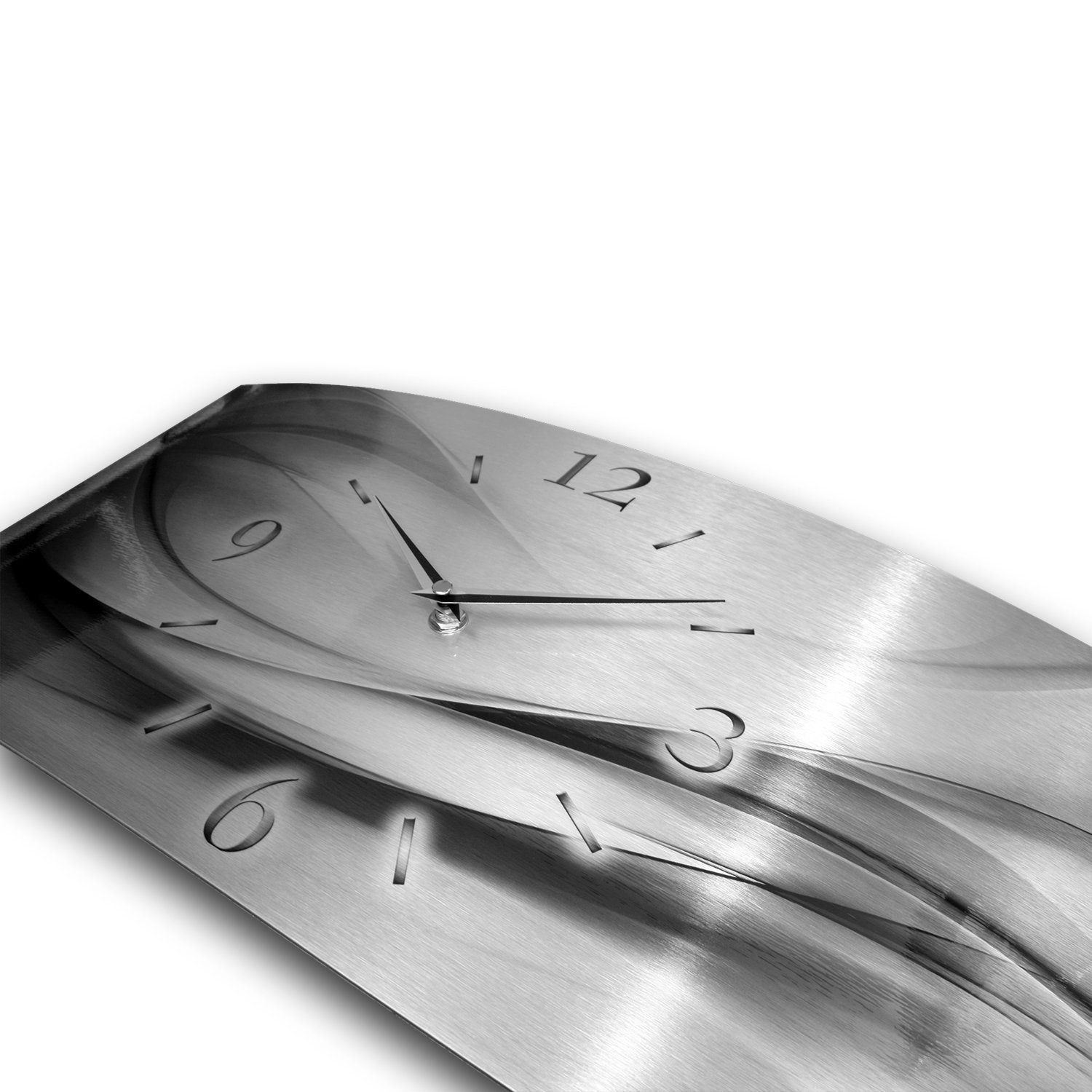 Kreative Feder Funkwanduhr 3D Design-Wanduhr 