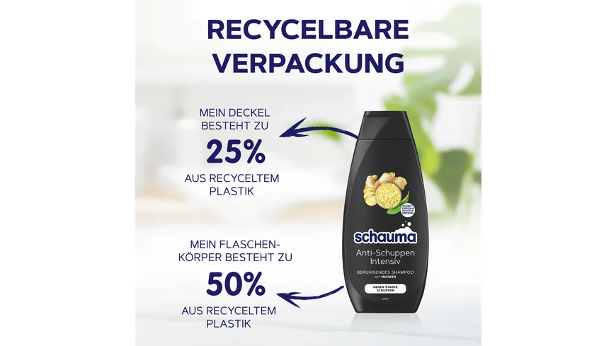 SCHAUMA Shampoo Anti-Schuppen Intensiv 400ml 400 ml