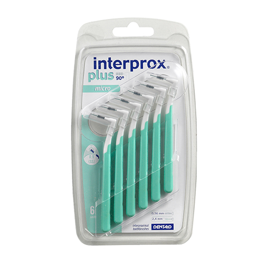 INTERPROX plus micro grün Interdentalbürste  6 St  Zahnbürste
