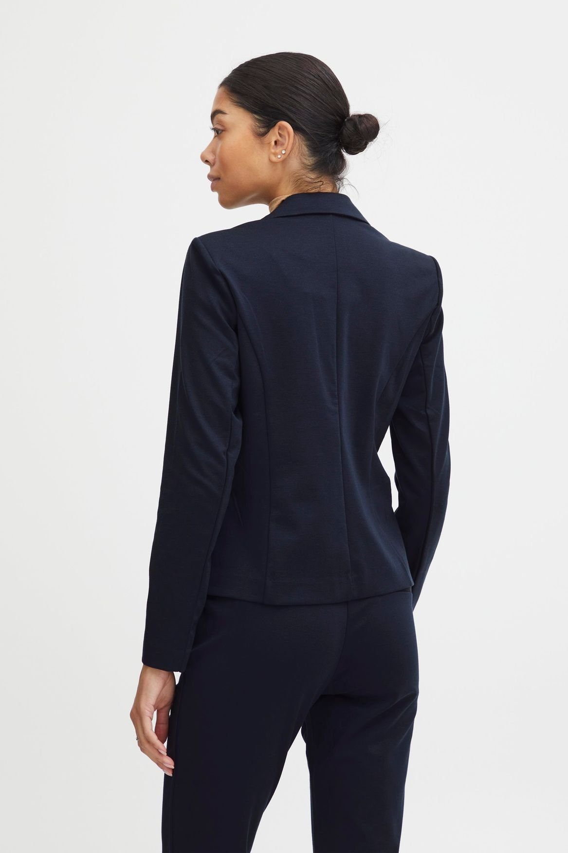 b.young Jackenblazer Dünner Langarm Blazer mit Schulterpolster Business Jacke Rizetta (regular fit) 4980 in Navy