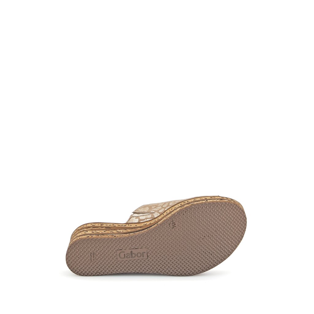 Gabor fashion Pantolette braun