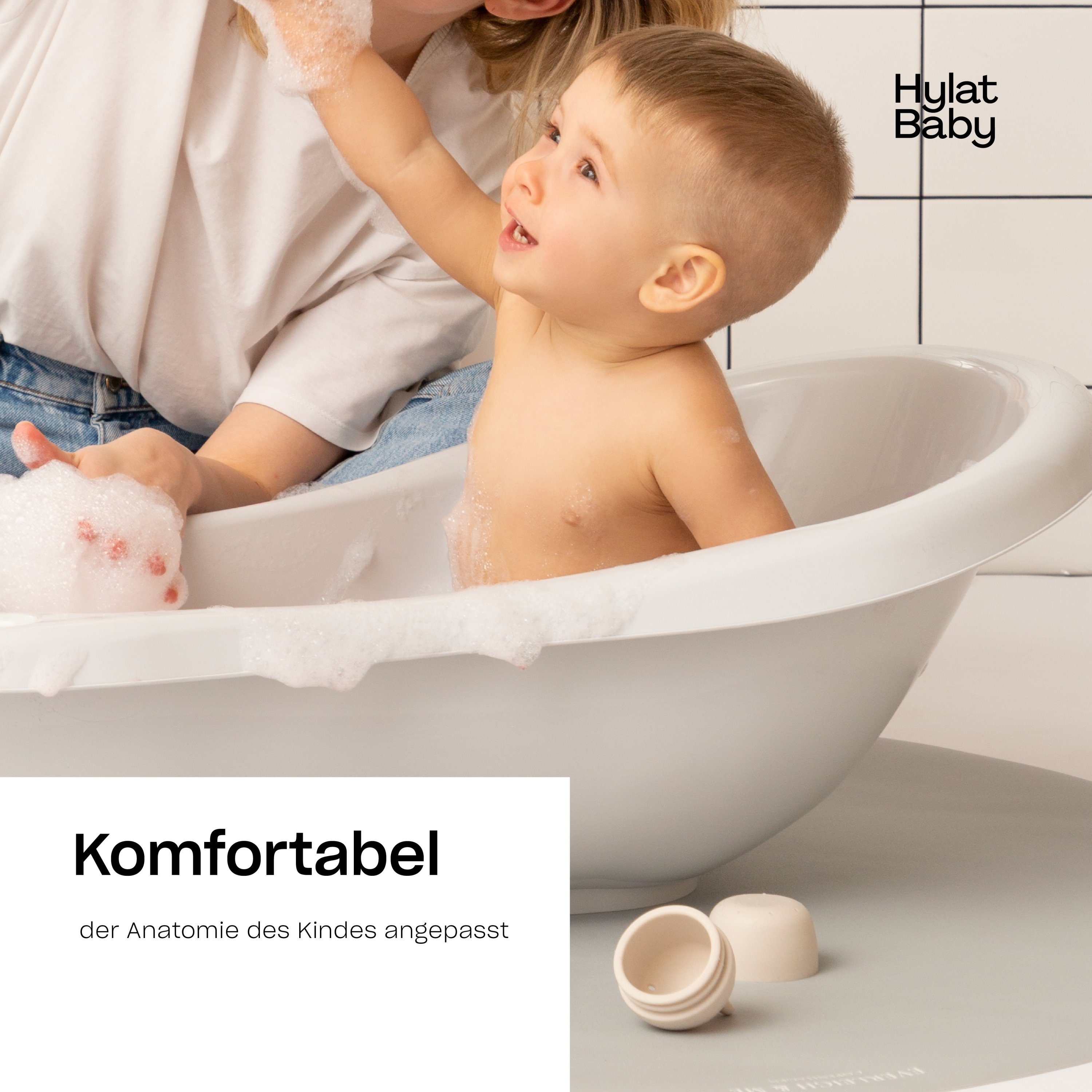Hylat Baby Babybadewanne Produkte für Kinder, (Set)
