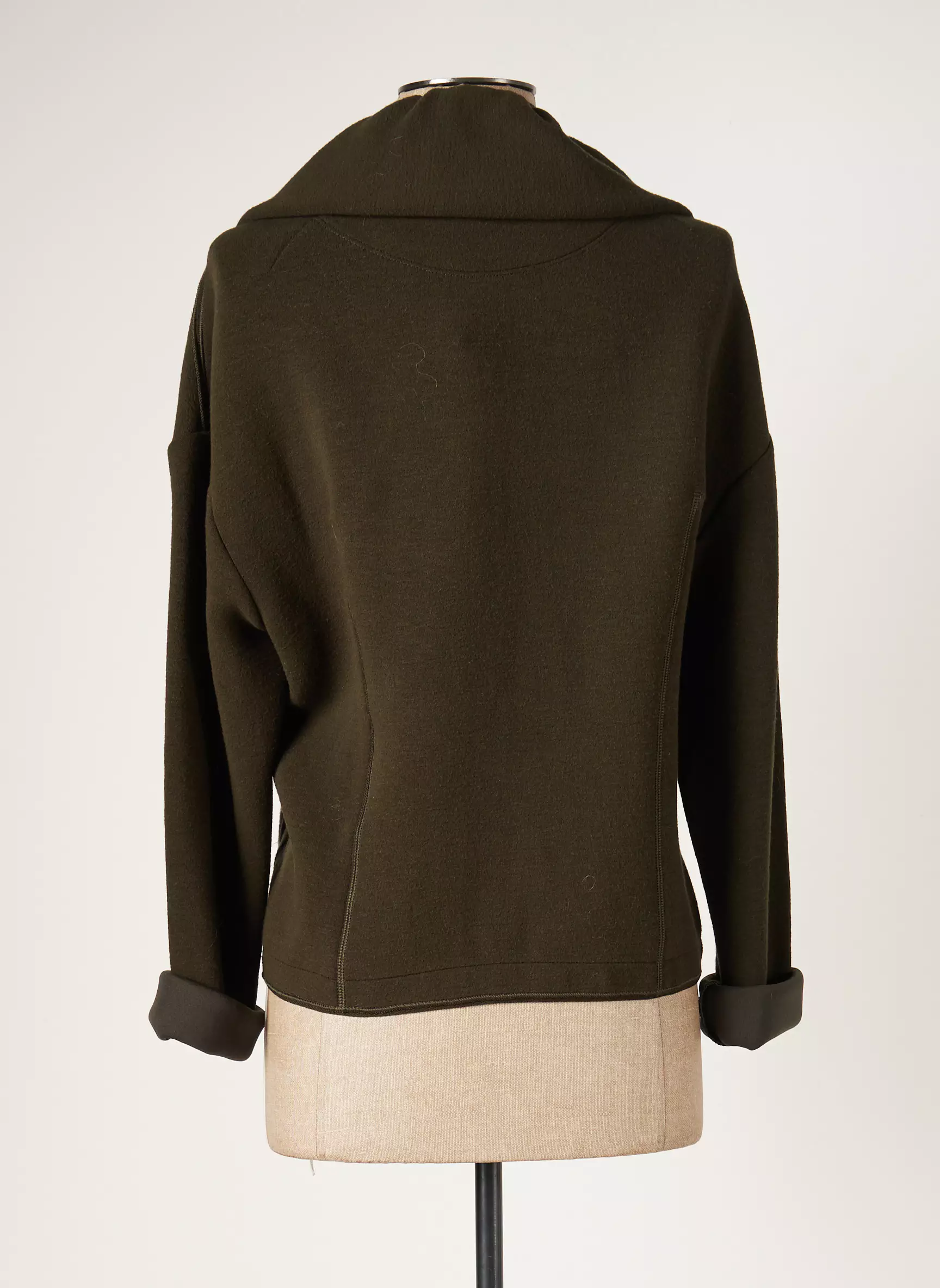 High Vestecasual Femme couleur vert