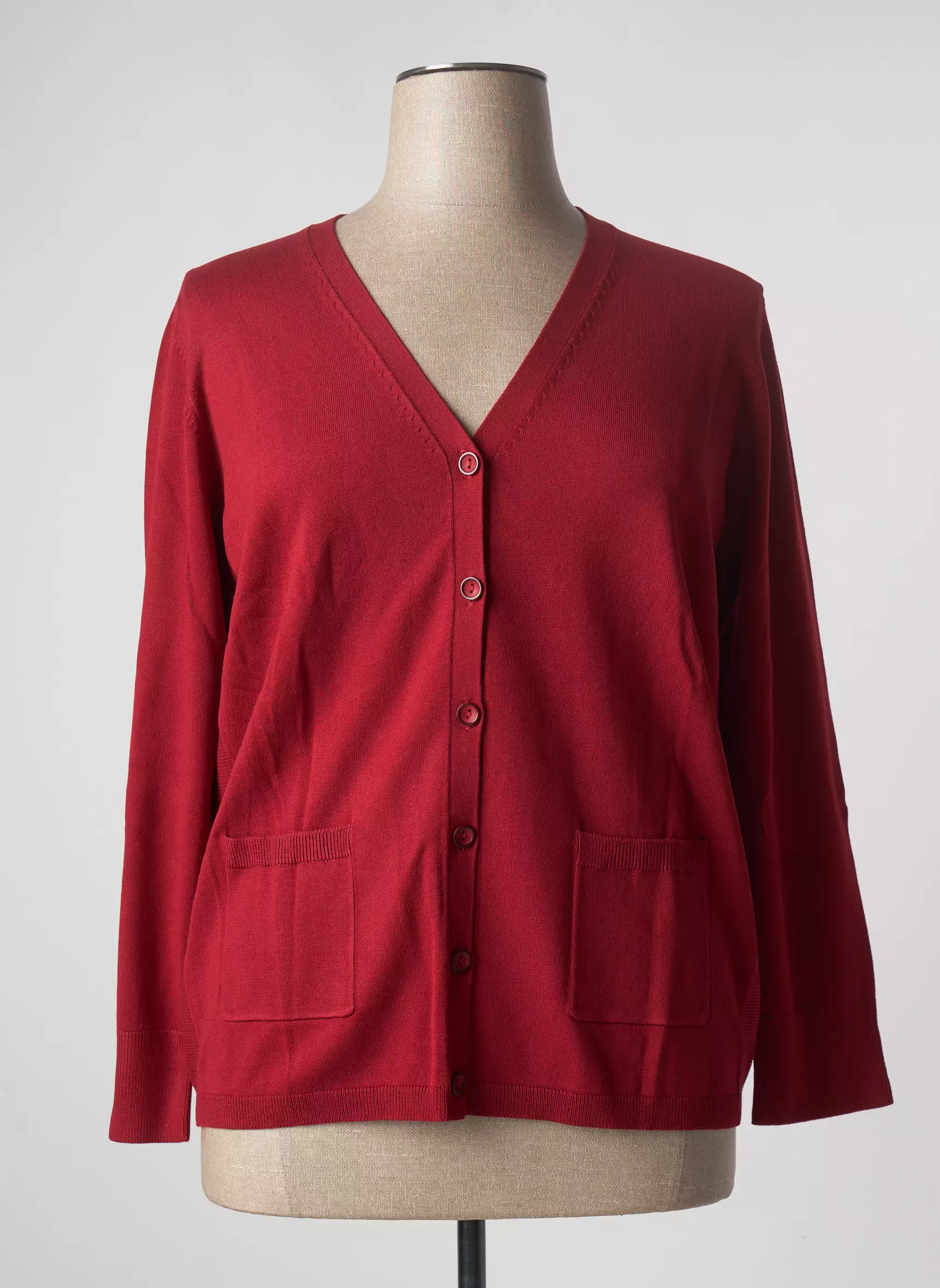 Rabe Cardigans Femme couleur rouge