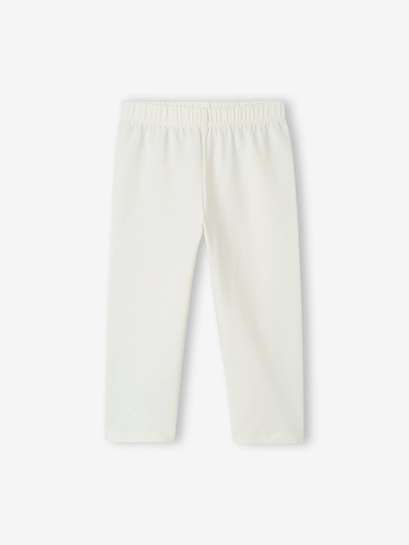 Vertbaudet 2er-Pack Mädchen 3/4-Leggings BASIC Oeko-Tex - pack koralle