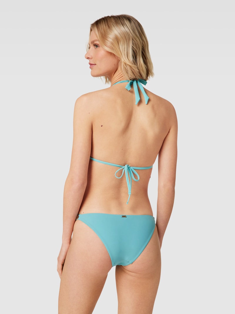 Bikini-Oberteil mit Ziernähten Modell 'NIKO LIMA' in helltürkis