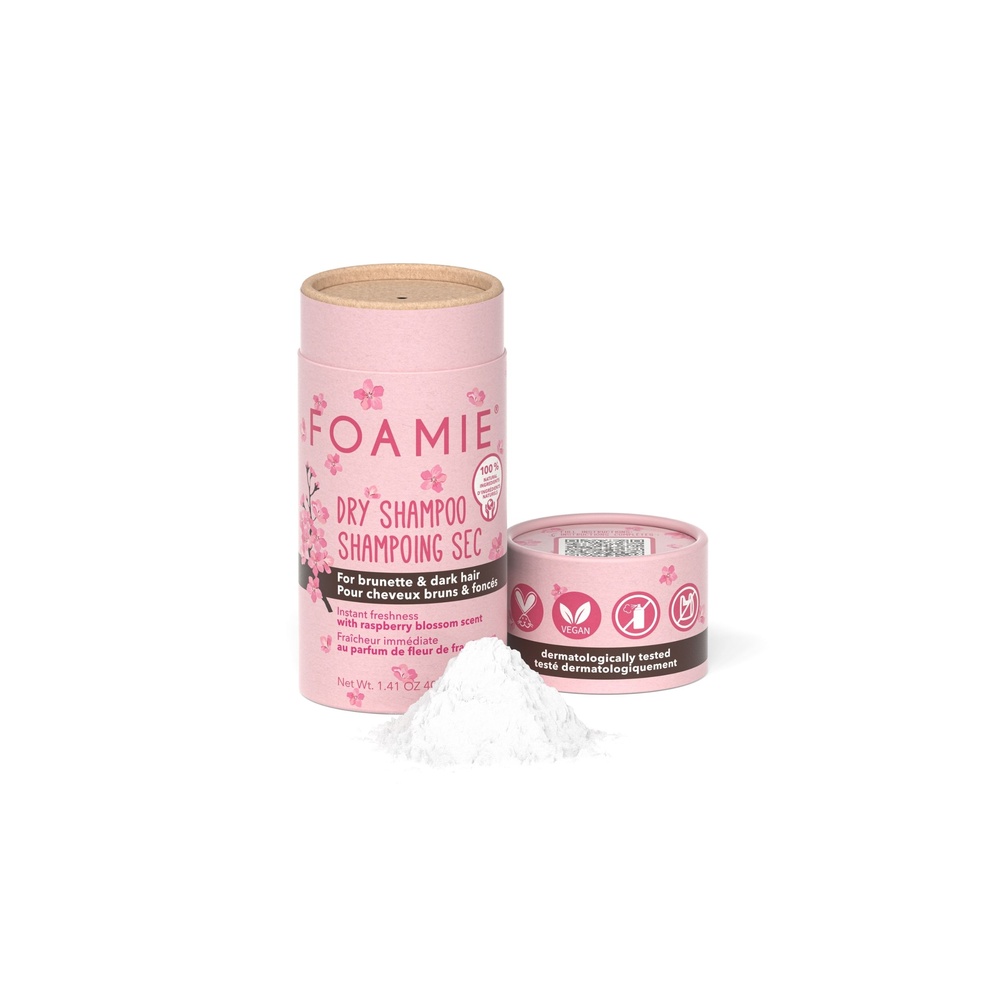 Foamie Shampoing sec solide - Berry Brunette Shampoing sec solide