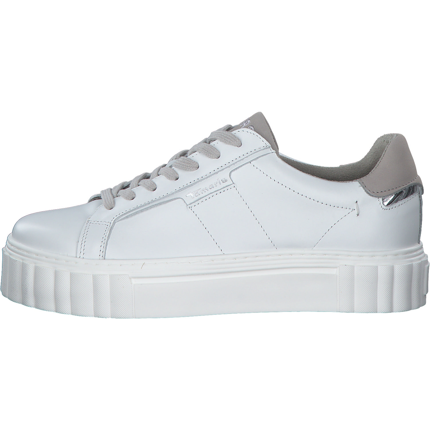 Tamaris 23738, Schnürschuhe, Damen, Weiß