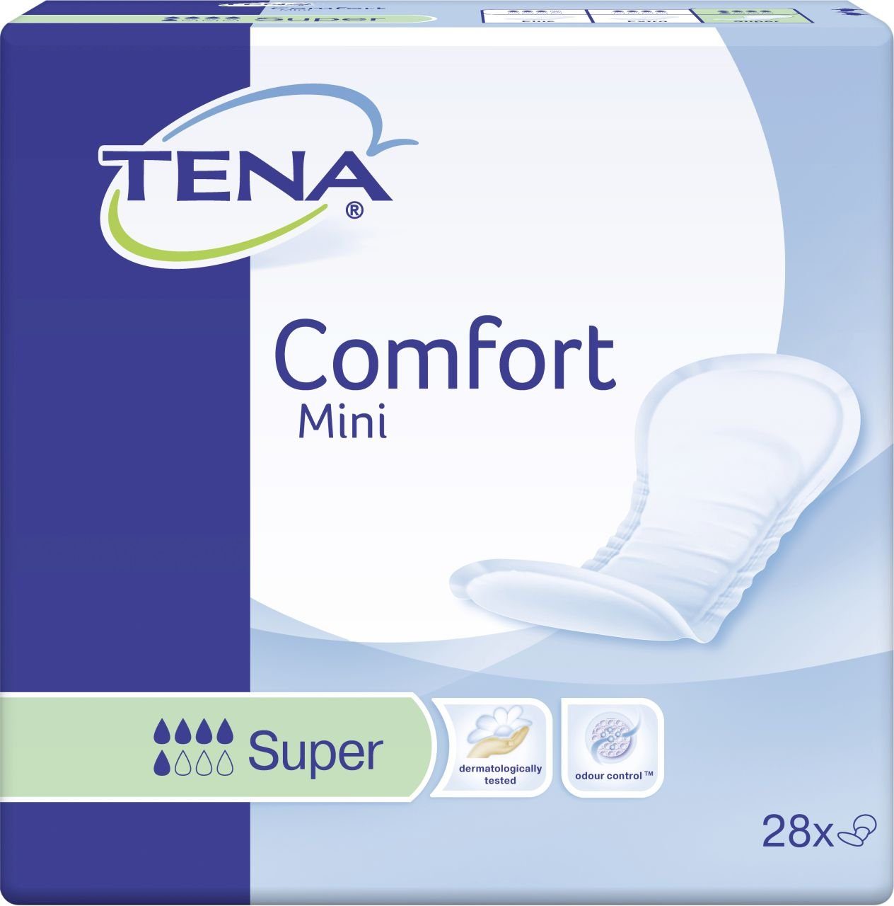 Inkontinenzauflage Tena Comfort Mini Super Vorlagen Länge 43 cm, 30 TENA