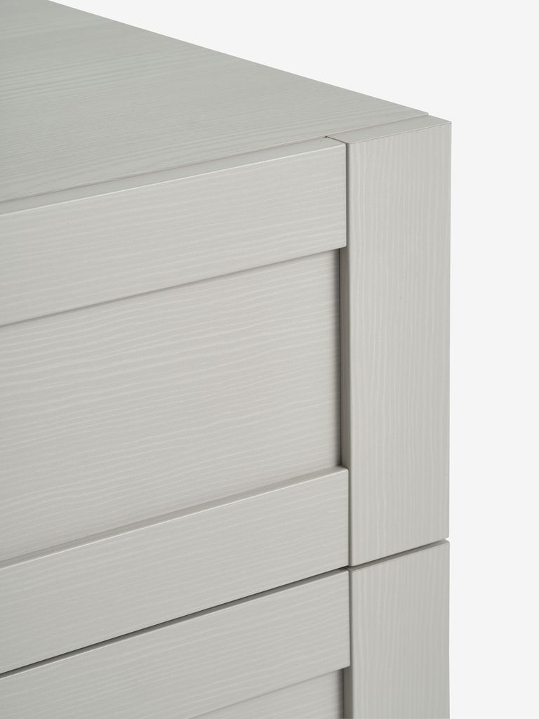 FRAMLEV FRAMLEV commode 3 tiroirs, gris