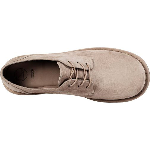 ekonika Schnürschuhe aus samtigem Veloursleder