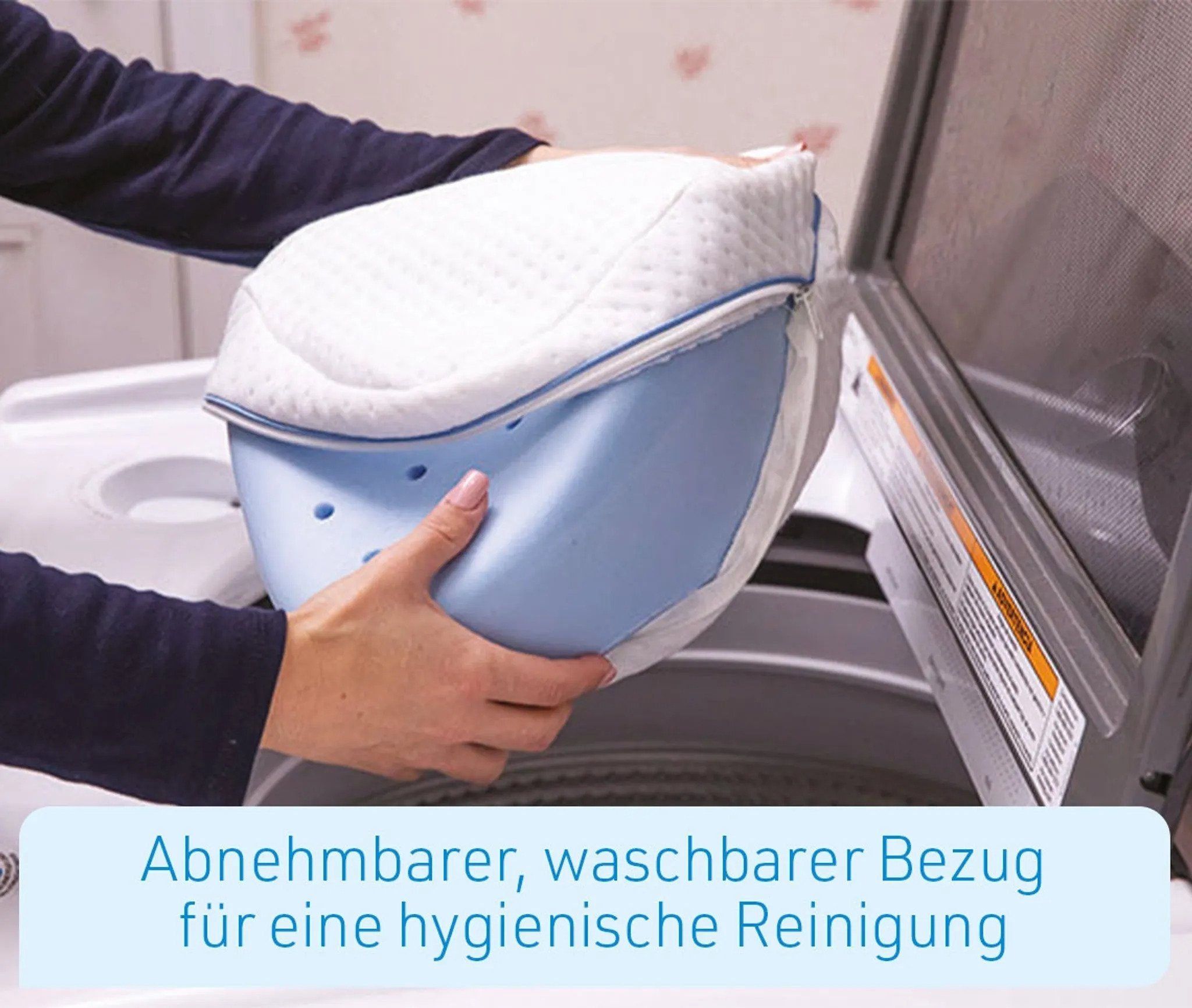 EBUY Seitenschläferkissen Leg Pillow Komfort für Seitenschläfer ergonomisches Knie, 1-tlg.