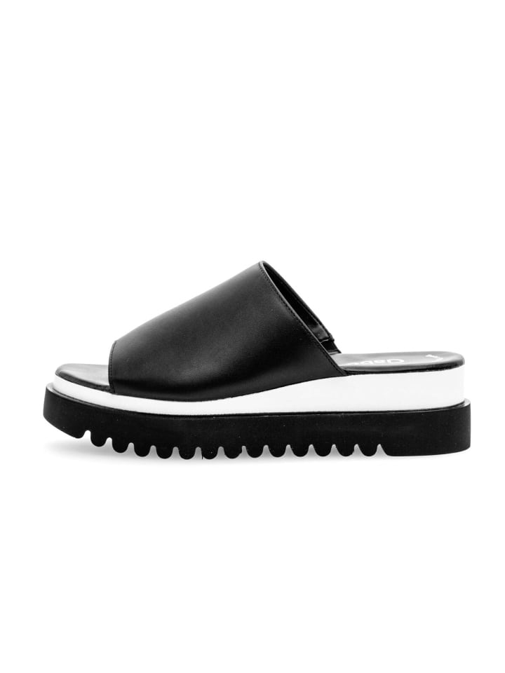 Gabor Fashion Pantoletten in schwarz günstig kaufen