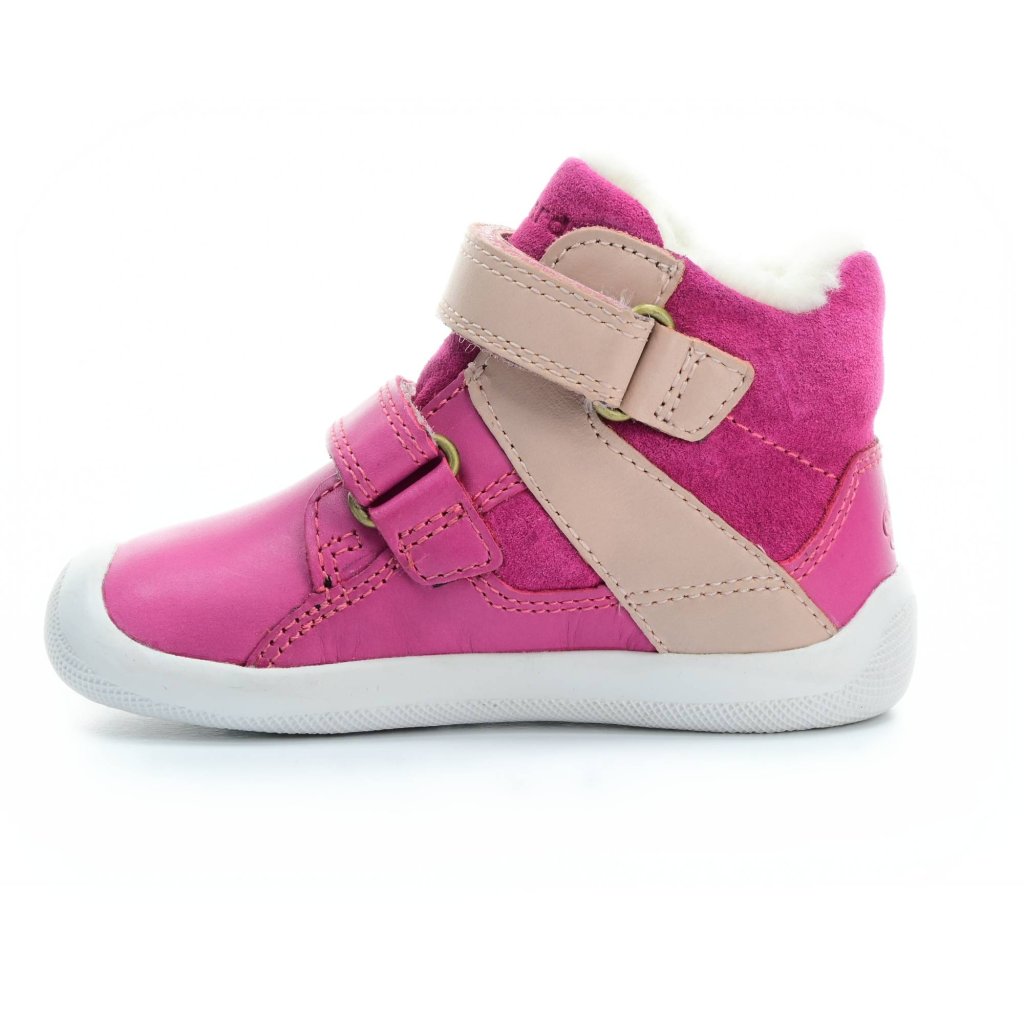 Bundgaard Walk Winter Sport Tex Dark Pink dunkelrosa Barfuß-Stiefeletten