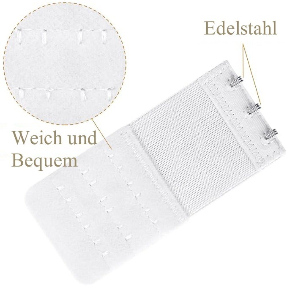 Opspring BH-Verlängerung Verlängerung Erweiterung 2 Haken Bra Extender BH Verlängerer