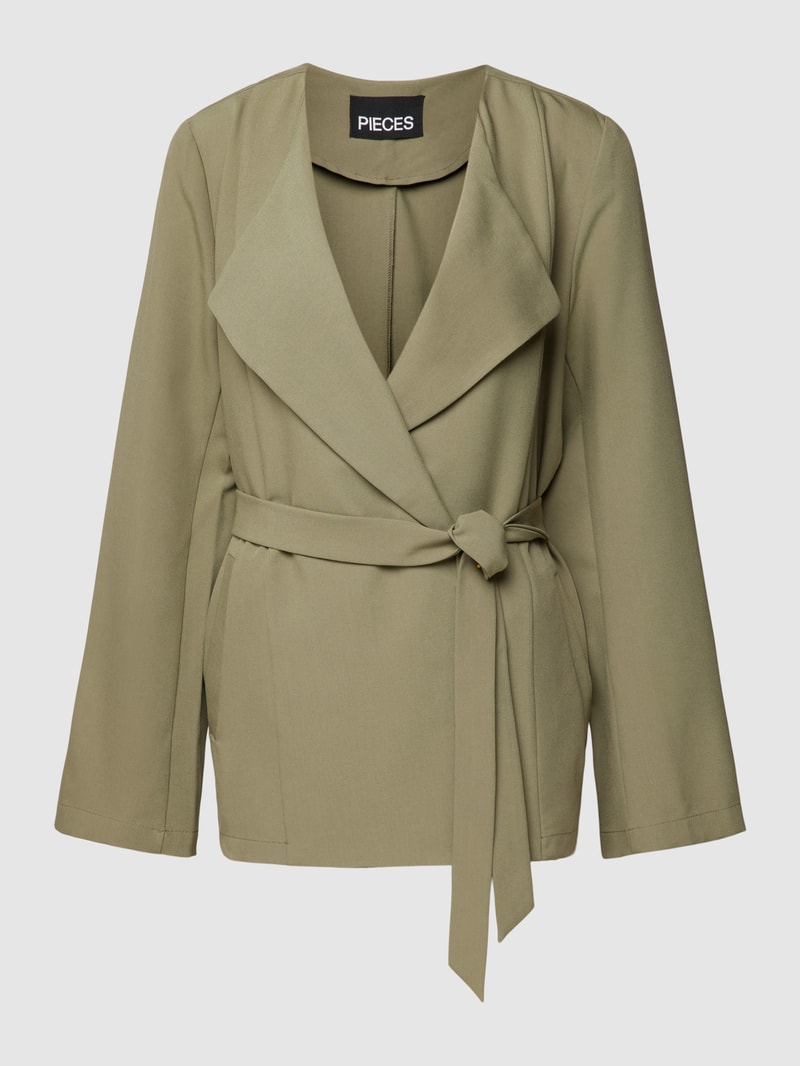 Blazer mit Reverskragen Modell 'BOSS' in schilf