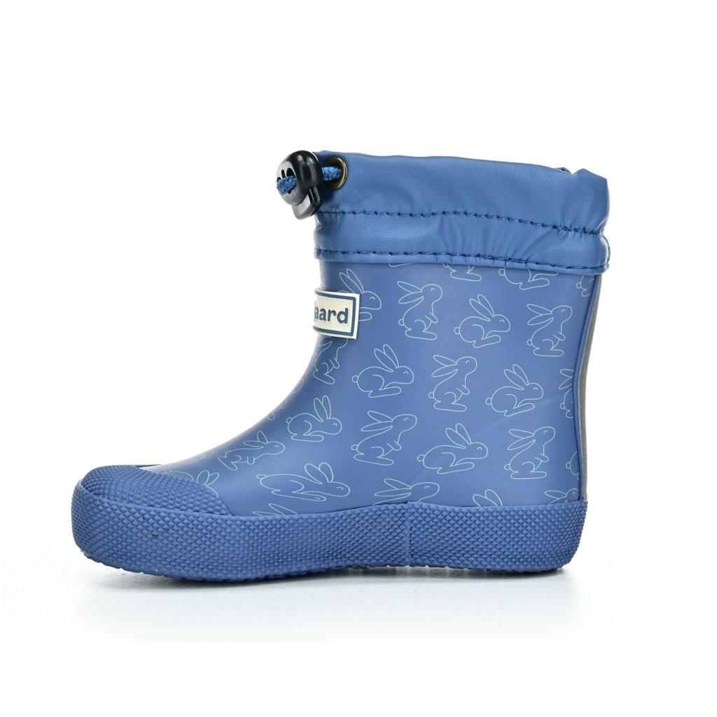 Bundgaard Cover Rabbit Teal Barfuß-Gummistiefel
