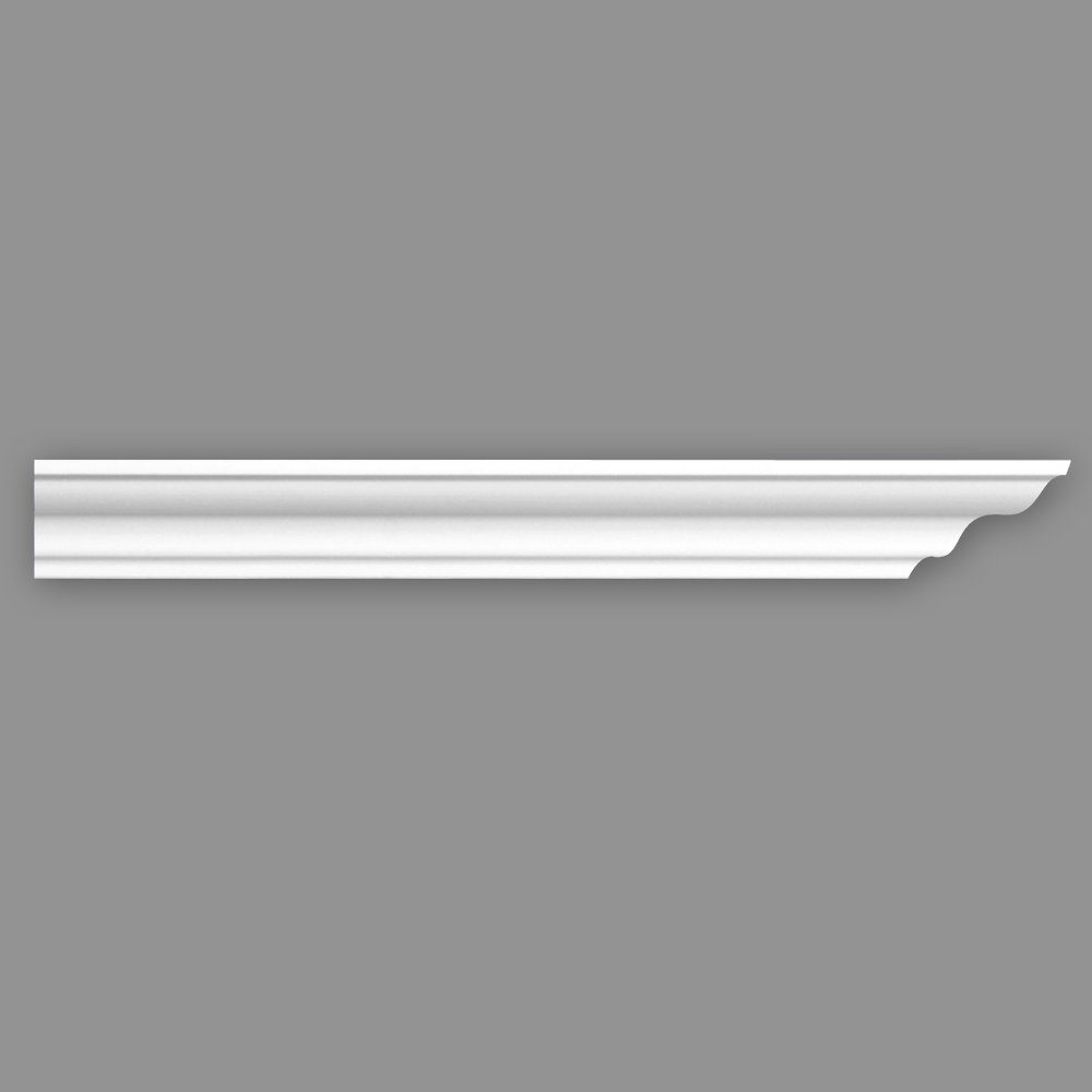 Homestar Zierleiste M 50, einfache Montage durch Ankleben mit HOMESTAR® SX100, Polystyrol, überstreichbar mit allen Wandfarben auf Acryl- oder Wasserbasis
