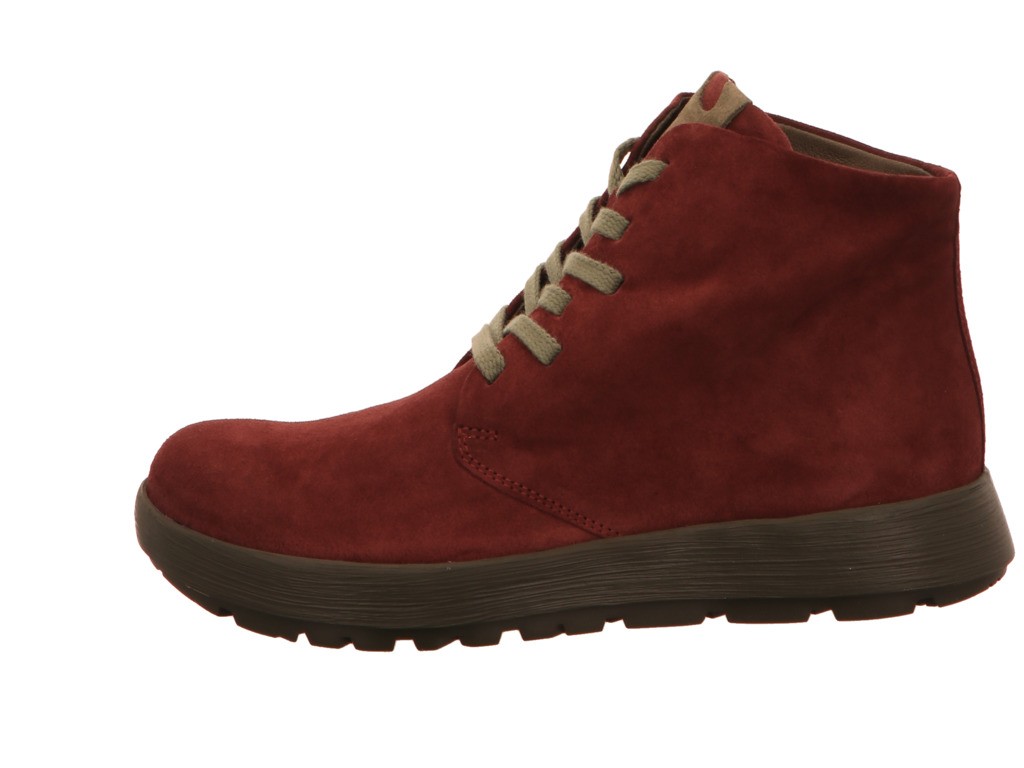 THINK Schnür-Stiefeletten rot 3-000628