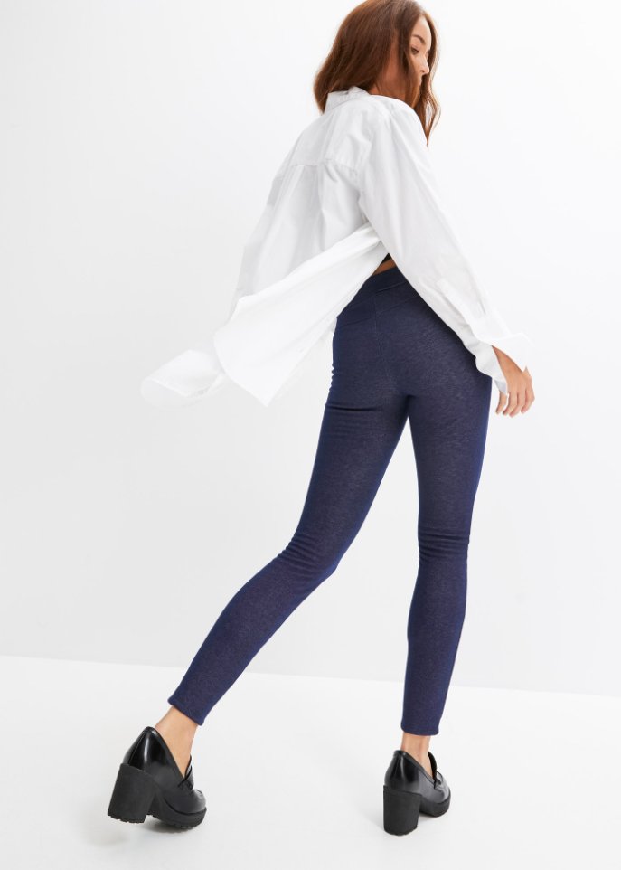 Thermo Leggings in Jeansoptik