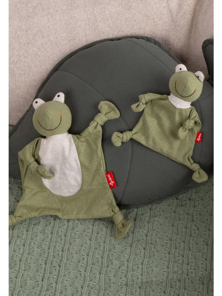 Sigikid Mini-Schnuffeltuch Frosch in grün günstig kaufen onesize