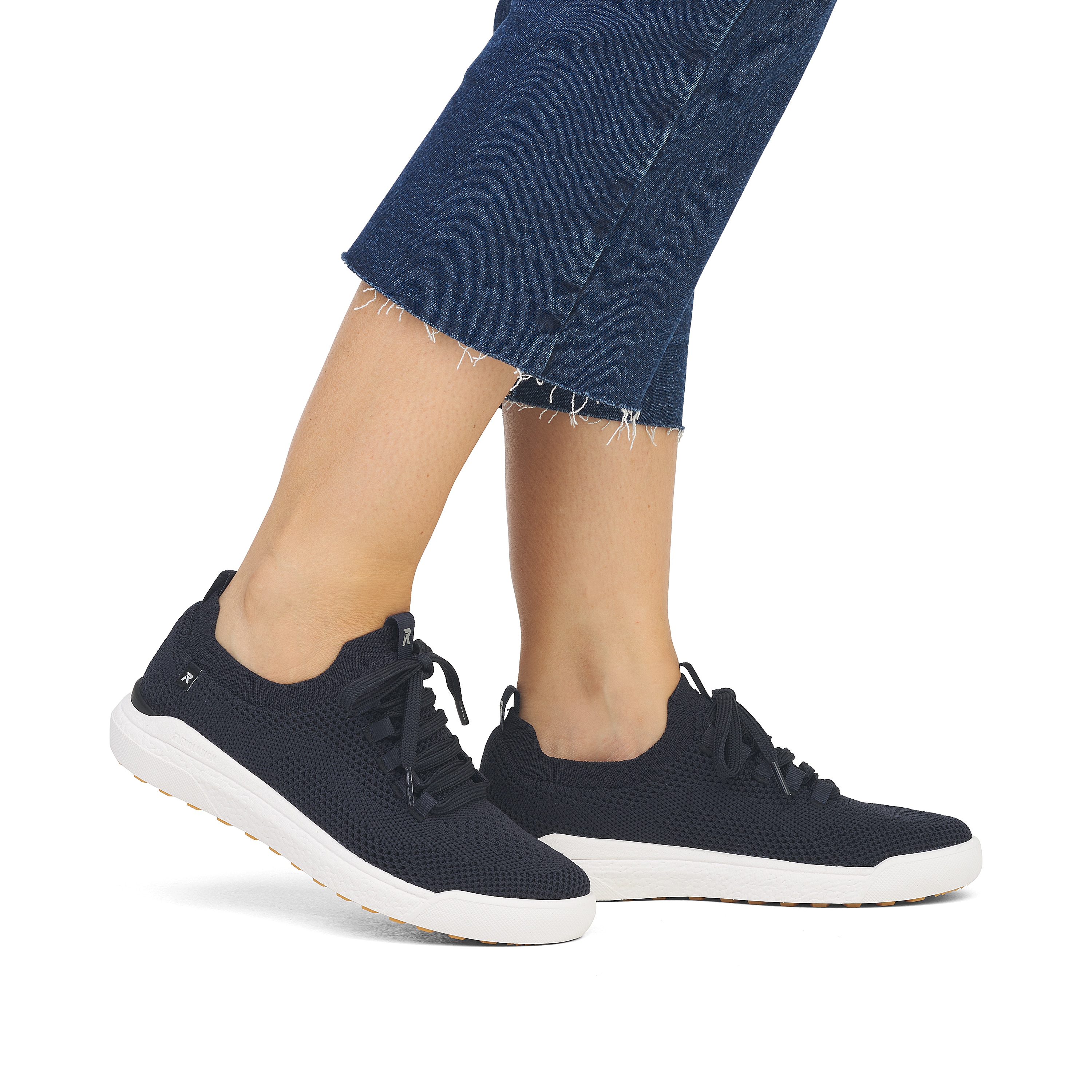 Rieker Damen Slipper dark blue