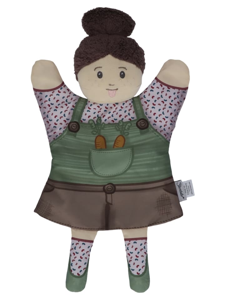 Sterntaler Handpuppe Luzy Print in sattes grün günstig kaufen onesize