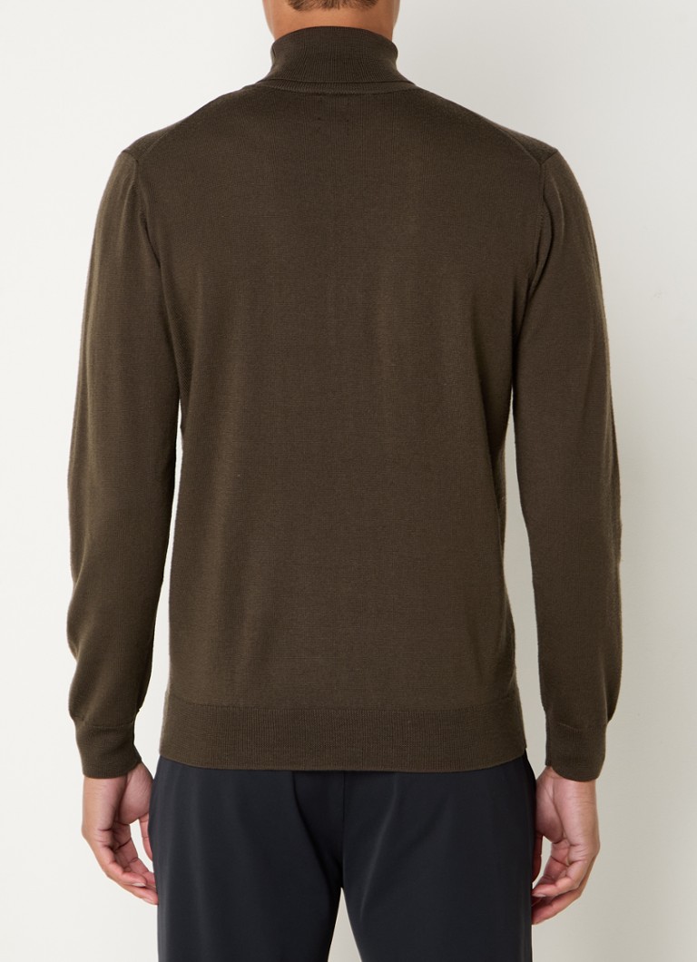 Pull en laine fine à col roulé Boggi Milano