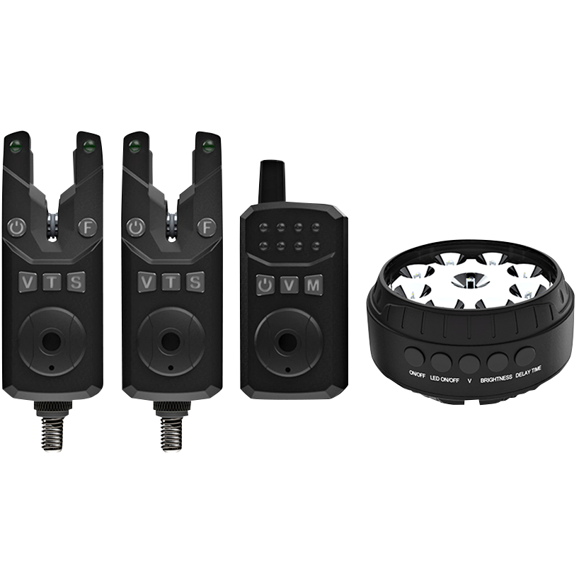 Sonik Bissanzeiger SkS2 Set 2+1 + Bivvy Lamp