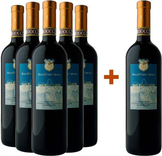 5+1 Paket San Bernardo Dogliani DOCG - Anna Maria Abbona