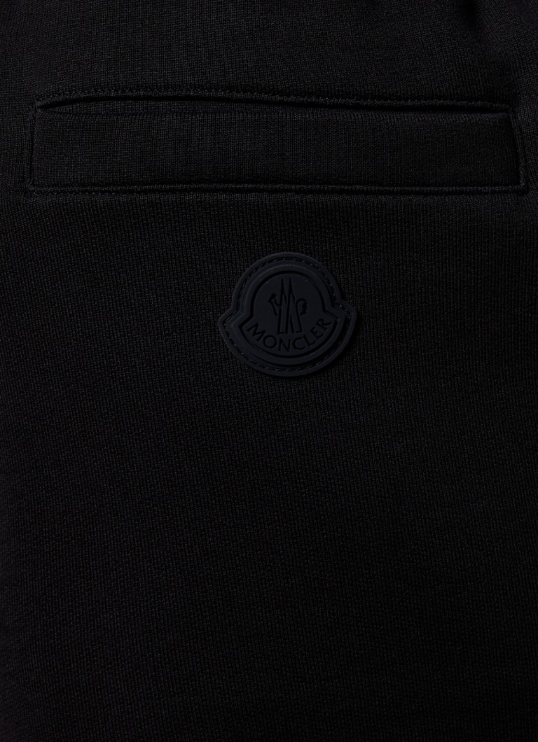 Pantaloni de trening Moncler conici cu logo brodat