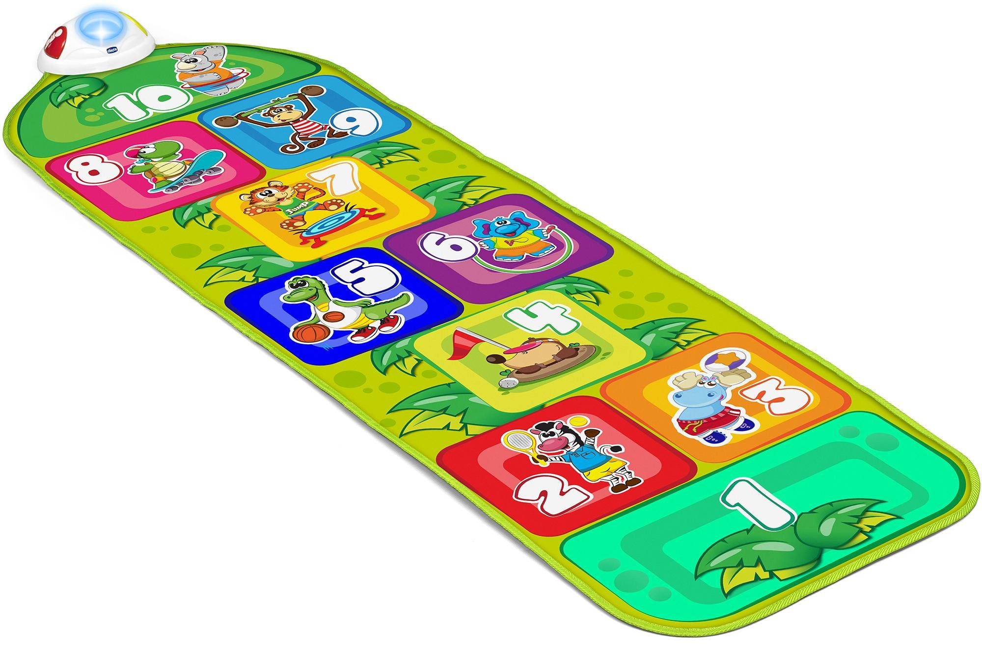 Chicco Spielmatte Elektronische Hüpfmatte, mit Licht und Sound
