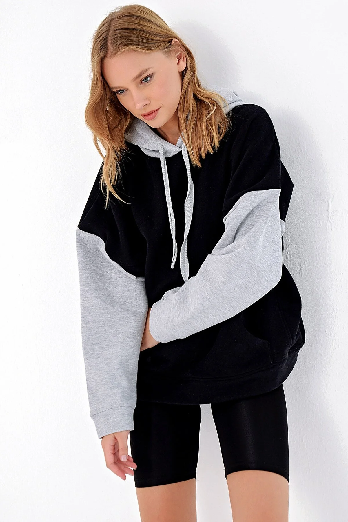 Trend Alaçatı Stili  Sweatshirt - Mehrfarbig - Oversized