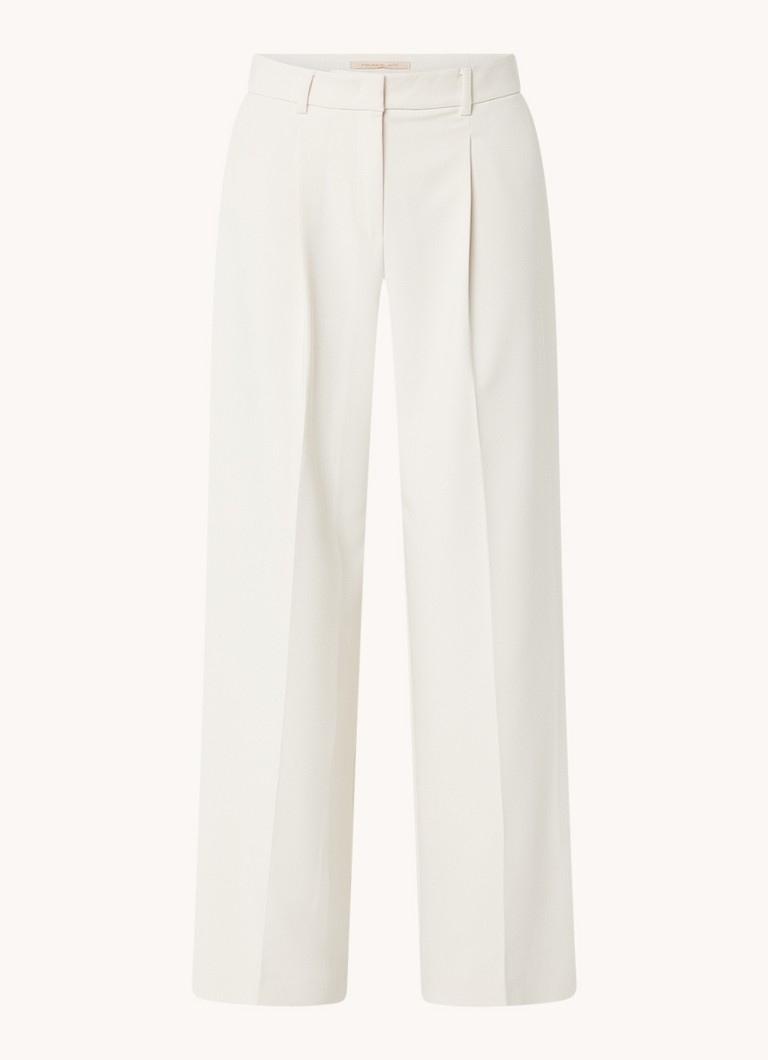 Pantaloni a vita alta e gamba larga con tasche laterali di Pennyblack Curzio.