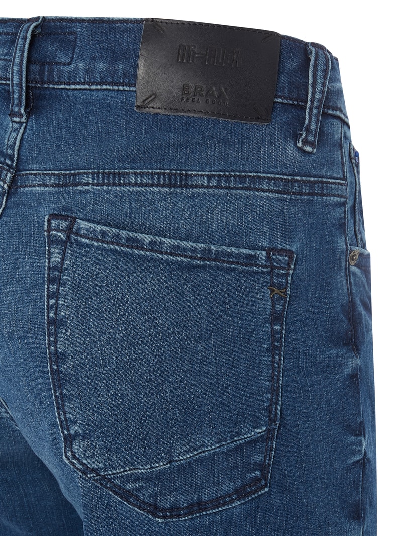 Modern Fit Jeans mit hohem Stretch-Anteil Modell 'Chuck' - 'Hi-Flex' in jeans